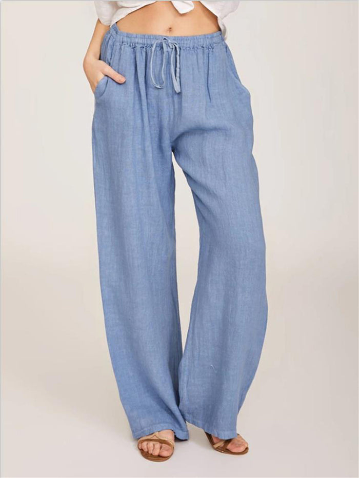 Alba - Casual Palazzo Pants