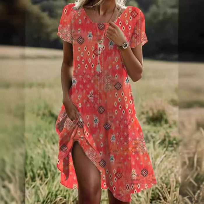 Sienna - Sunset Delight Dress