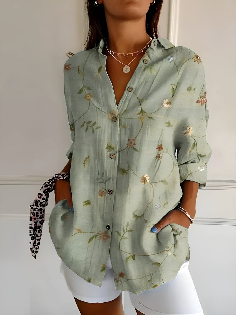 Ivy - Floral Blouse