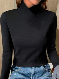 Mila - High Neck Sweater