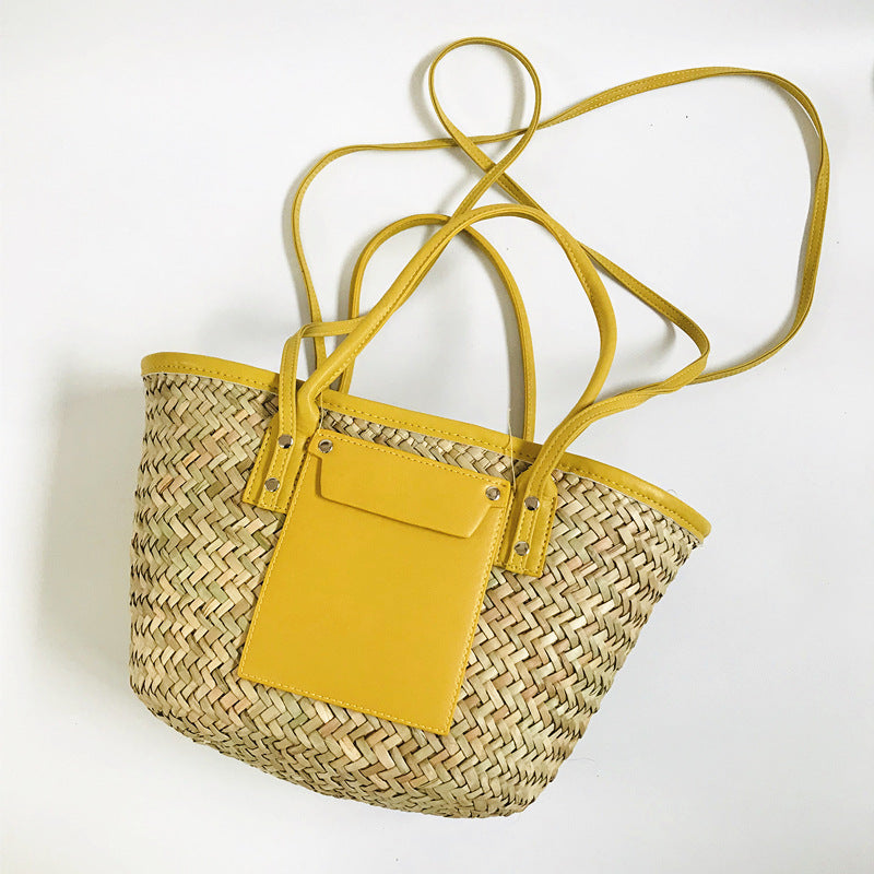 Solea - Handwoven Beach Bag