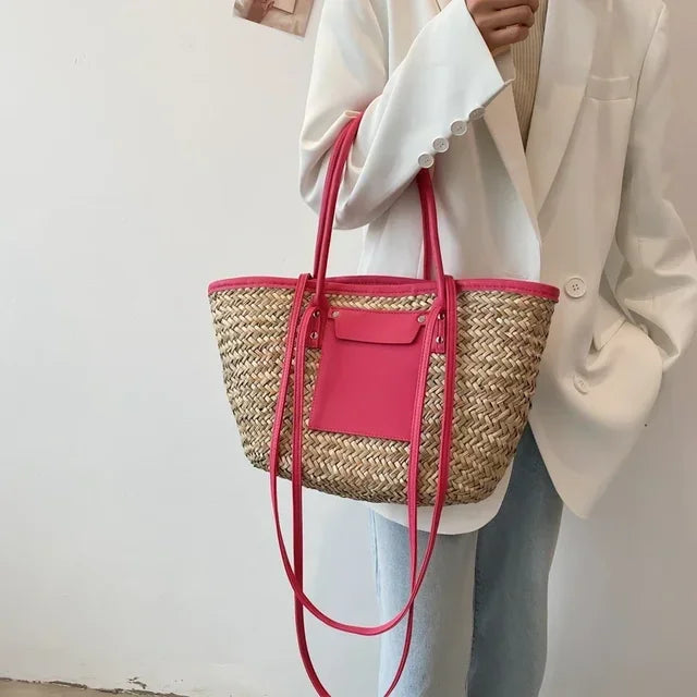 Solea - Handwoven Beach Bag