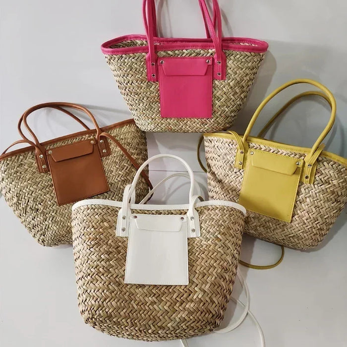 Solea - Handwoven Beach Bag