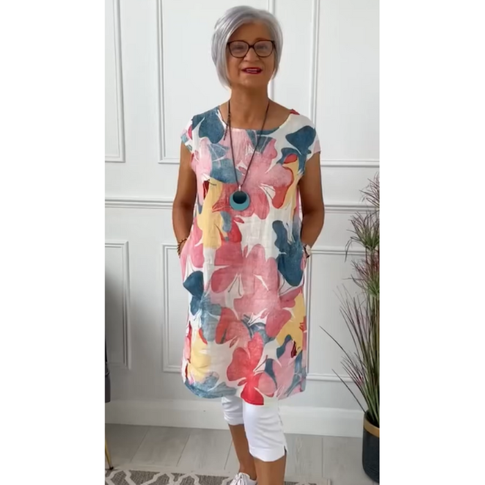 Cleo - Vibrant Floral Dress