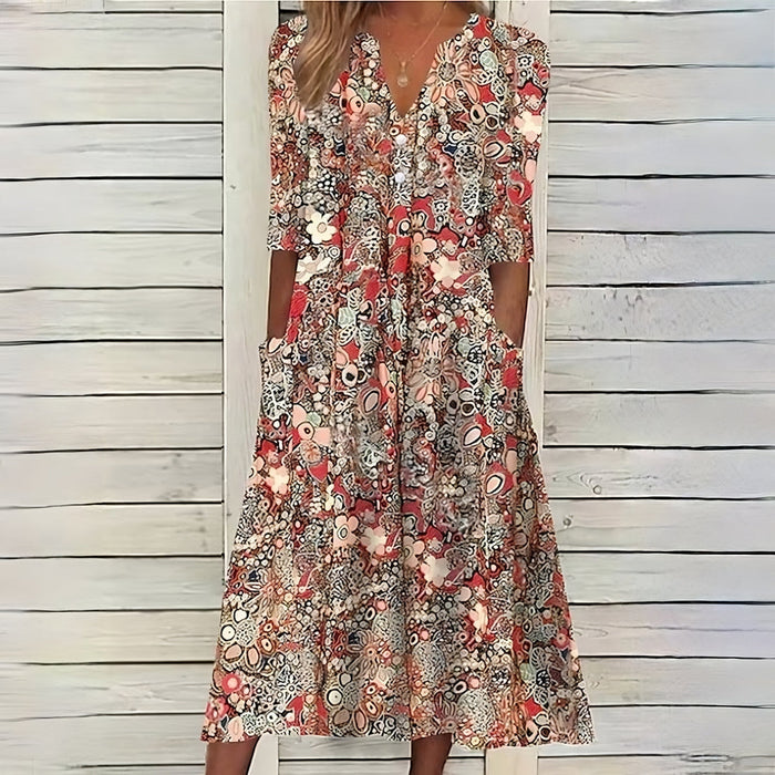 Rose - Trendy and Comfortable Summer Dress